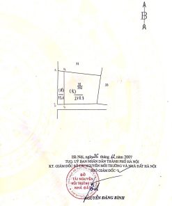sổ đỏ nhà mặt phố Phạm Văn Đồng